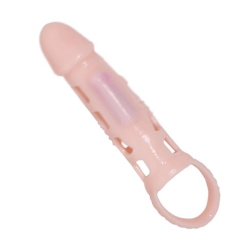 Pretty Love Harrison - nakładka wydłużająca z wibracjami i paskiem 13,5 cm