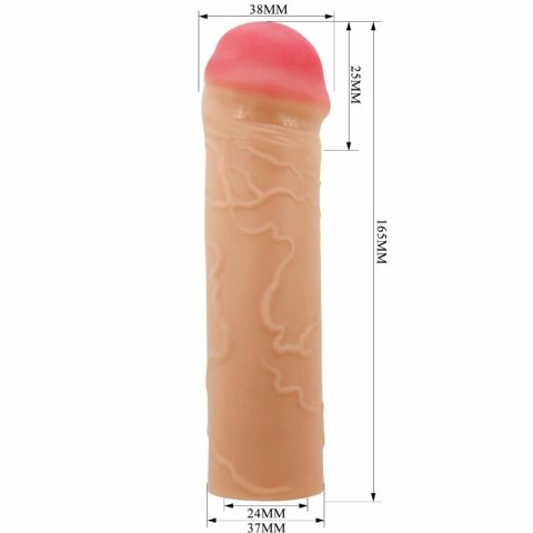 Pretty Love Nile Nakładka Wydłużająca z TPR Kolor Naturalny 16 cm