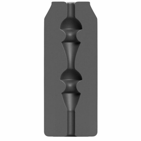 All Black Energy - model intymny w formie puszki, 17 cm, czarny