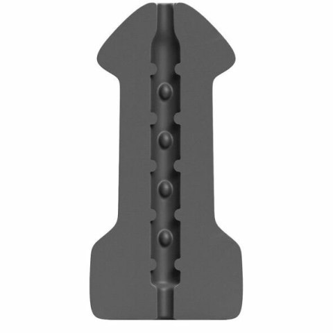 All Black Hook Up - Model do podłączenia, anatomiczny, 17 cm