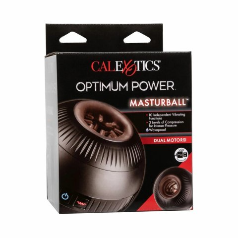 CalExotics Optimum Power Masturball - System Kompresji i Wibracji USB 11,5 cm