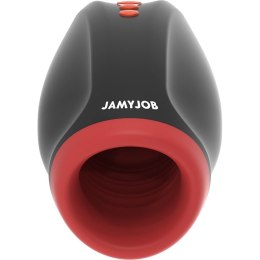 JAMYJOB Novax - urządzenie intymne z wibracjami i systemem kompresji, czarne