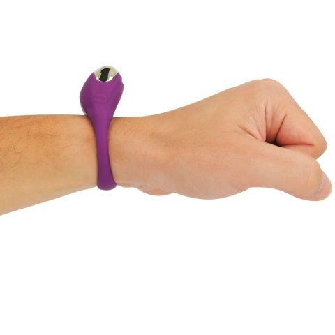 TREASURE Robin pierścień wibrujący Watchme, silikon, IPX7, USB, czarny