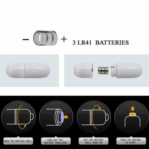 Baile Brave Man osłona intymna z kroliczkiem, podwojny silnik 16,5 cm