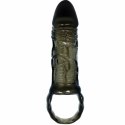 Baile Osłona powiększająca czarna 13,5 cm z paskiem podtrzymującym