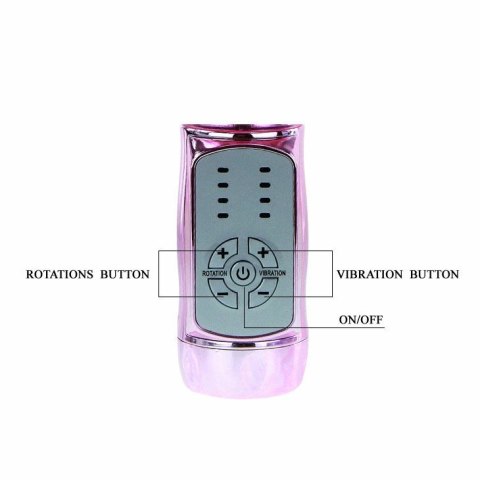 Baile Rabbit Butterfly - wielofunkcyjny model z podwojnym systemem obrotu i pulsacji USB