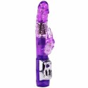 Baile Super Sex Rabbit - wibrator rotacyjny z systemem podwojnych koralikow 23 cm
