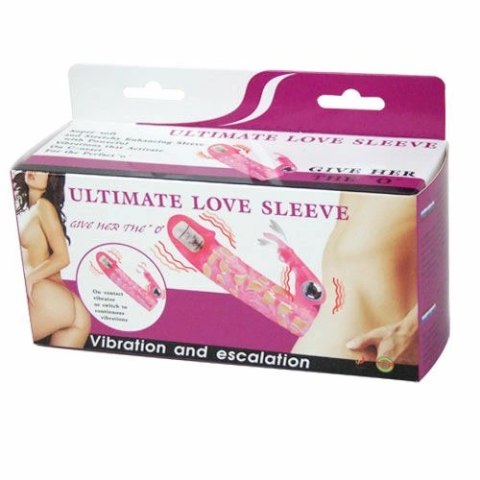 Baile Ultimate Love Extender 10V - Osłona silikonowa z wibracjami