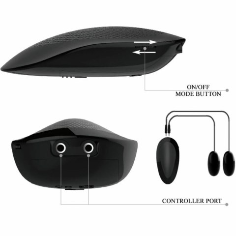 Crazy Bull Model Anatomiczny Podwojny Kanał z Funkcją Wibracji