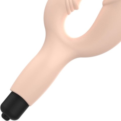 Ohmama Classic Rabbit Vibrator Edycja Świąteczna, silikon, 155 mm, IPX6