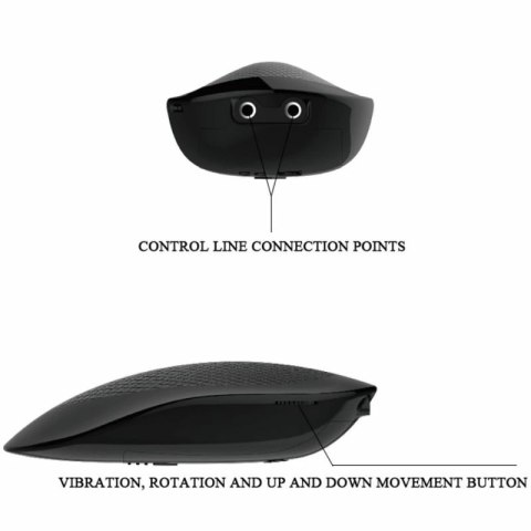 Baile Thunder Up - wielofunkcyjny model z przyssawką, wibracje i rotacja