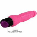 Baile Vibrator Pink 24 cm - Model z Regulacją Prędkości TPR/ABS