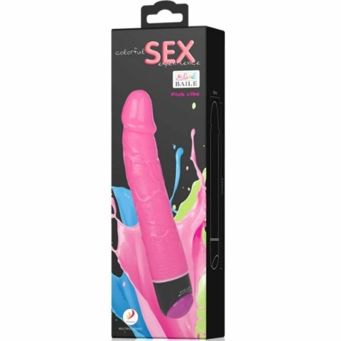 Baile Vibrator anatomiczny rożowy 23,3 cm regulacja prędkości