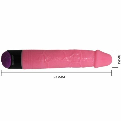 Baile Vibrator anatomiczny rożowy 23,3 cm regulacja prędkości
