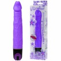 Baile Vibrator wielobiegowy 21,5 cm fioletowy TPR teksturowany