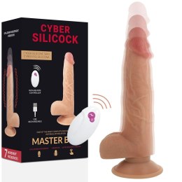Cyber Silicock Ben Model Pilot Silikonowy 23,9 cm Wibracje USB