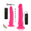 Diversia Model Vibra Pink 21 cm - elastyczna maszyna intymna z pilotem
