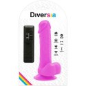 Diversia Vibrating Flexible System Fioletowy 20,5 cm z pilotem