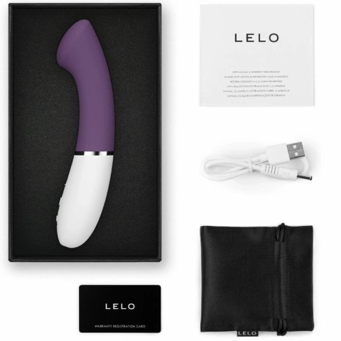 LELO GIGI 3 Intymny Masażer Punktu G Fioletowy 8 Trybow Bluetooth