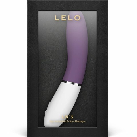 LELO LIV 3 Violet - Sztandarowy model punktowy z Bluetooth i 8 trybami