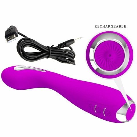 Pretty Love Hector Violet - Wibrator Elektroimpulsowy z Aplikacją, USB