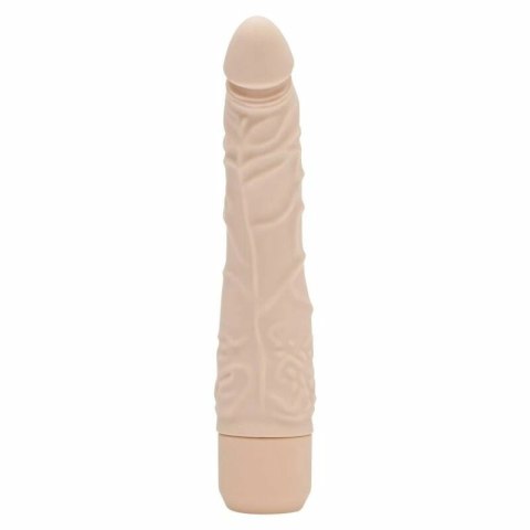 ToyJoy Get Real Classic Slim - smukły model wibrujący, skora naturalna, 21 cm