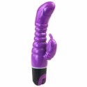 Baile Lovet Sensation Violet - wibrator anatomiczny, miękki, 22 cm
