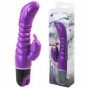 Baile Lovet Sensation Violet - wibrator anatomiczny, miękki, 22 cm