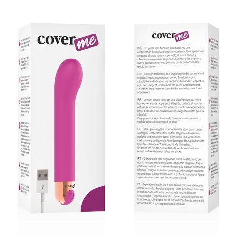 COVERME G-Spot 10 Trybow - Wibrujący System Intymny USB IPX7 Fioletowy