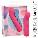 CalExotics Pixies Curvy Rożowy - Masażer Silikonowy 10 Trybow USB