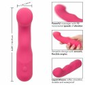 CalExotics Pixies Curvy Rożowy - Masażer Silikonowy 10 Trybow USB