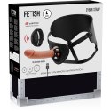 Fetish Submissive Cyberstrap L - Uprząż z pilotem WATCHME, silikon, 22,5 cm