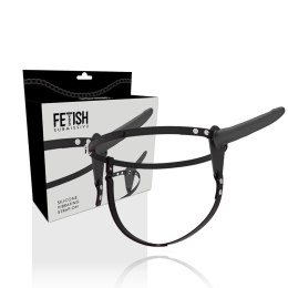 Fetish Submissive Harness Black - Uprząż Intymna z Wibracją 15 cm