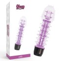 Glossy Osi Liliowy - wibrator wodoodporny z TPE, 14 cm