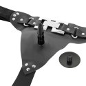 Harness Attraction Deluxe - Uprząż z wibracjami 18 cm, obrotowa, system paskow