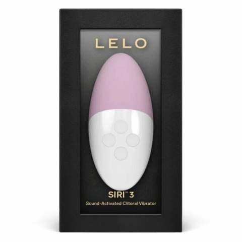 LELO SIRI 3 Masażer dźwiękowy miękki silikon rożowy 96x45x34mm