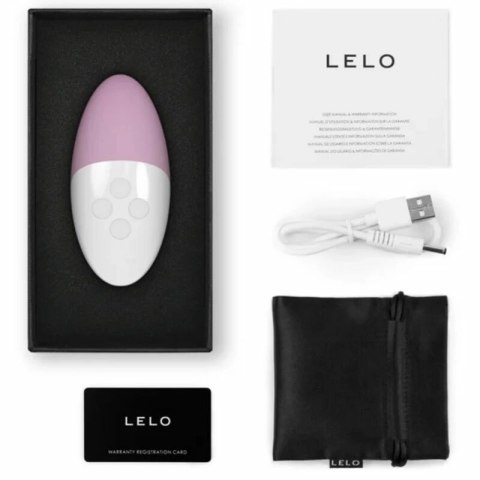 LELO SIRI 3 Masażer dźwiękowy miękki silikon rożowy 96x45x34mm