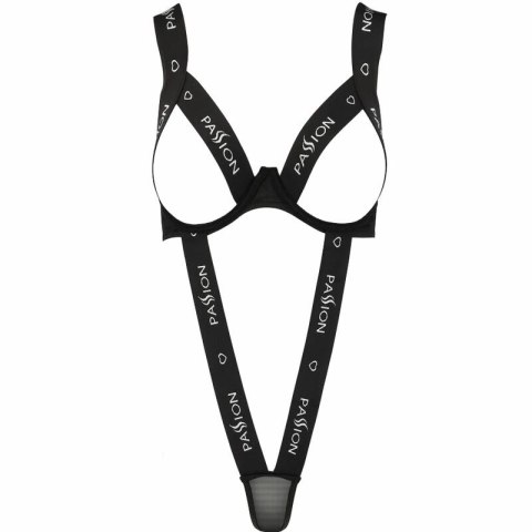 Passion Body Kyouka czarne L/XL - model z elastycznego materiału