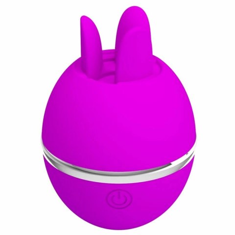 Pretty Love Gemini Ball silikonowy masażer pulsacyjny fioletowy