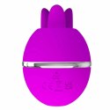 Pretty Love Gemini Ball silikonowy masażer pulsacyjny fioletowy