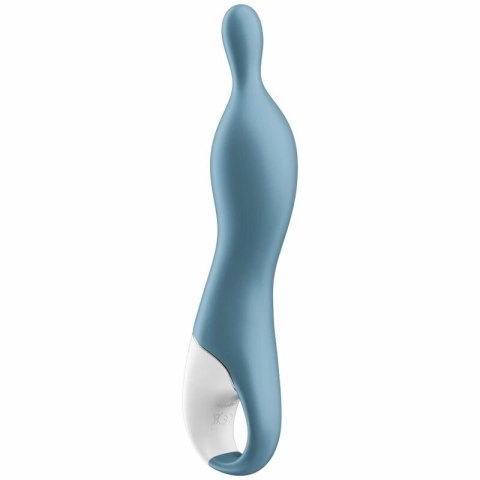Satisfyer A-Mazing 1 Blue - model punktowy, silikon medyczny, wodoodporny