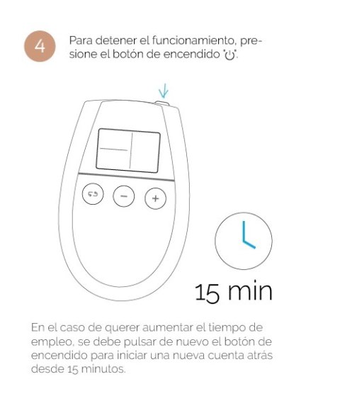 500 Cosmetics U-Tonic elektrostymulator mięśni LCD 5 trybow