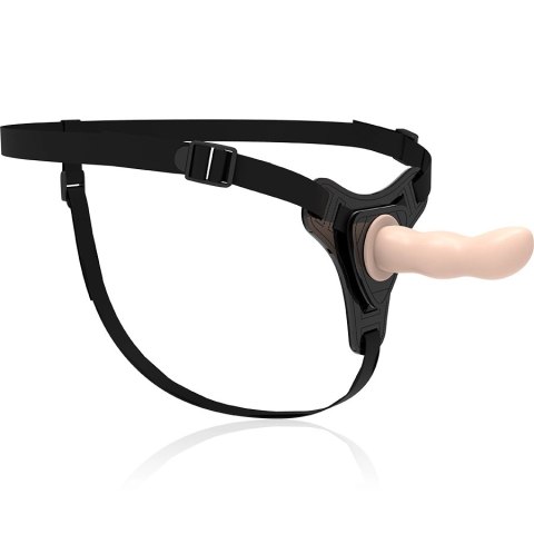 Fetish Submissive Harness silikonowy system punktu G 12,5 cm czarny