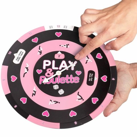 Secret Play Gra planszowa Play & Roulette - ruletka i kości, wielojęzyczna