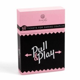 Secretplay Pull & Play gra karciana dla par 100 wyzwań wielojęzyczna