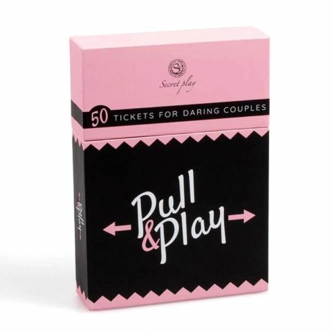 Secretplay Pull & Play gra karciana dla par 100 wyzwań wielojęzyczna