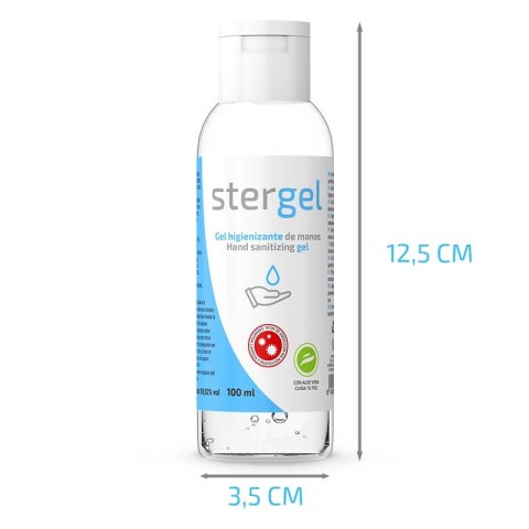 Stergel Żel Dezynfekujący Aloe Vera 100ml - Wodnoalkoholowy, Nawilżający