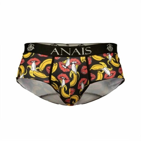 ANAIS MEN Banana Brief M - Lycra, Sportowy Fason, Banany, M