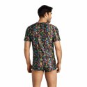 ANAIS MEN Meksyk T-shirt M kwiatowy wzor transparentny