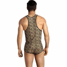 ANAIS MEN Mercury Top M - Męskie bokserki z mikrofibry, animal print